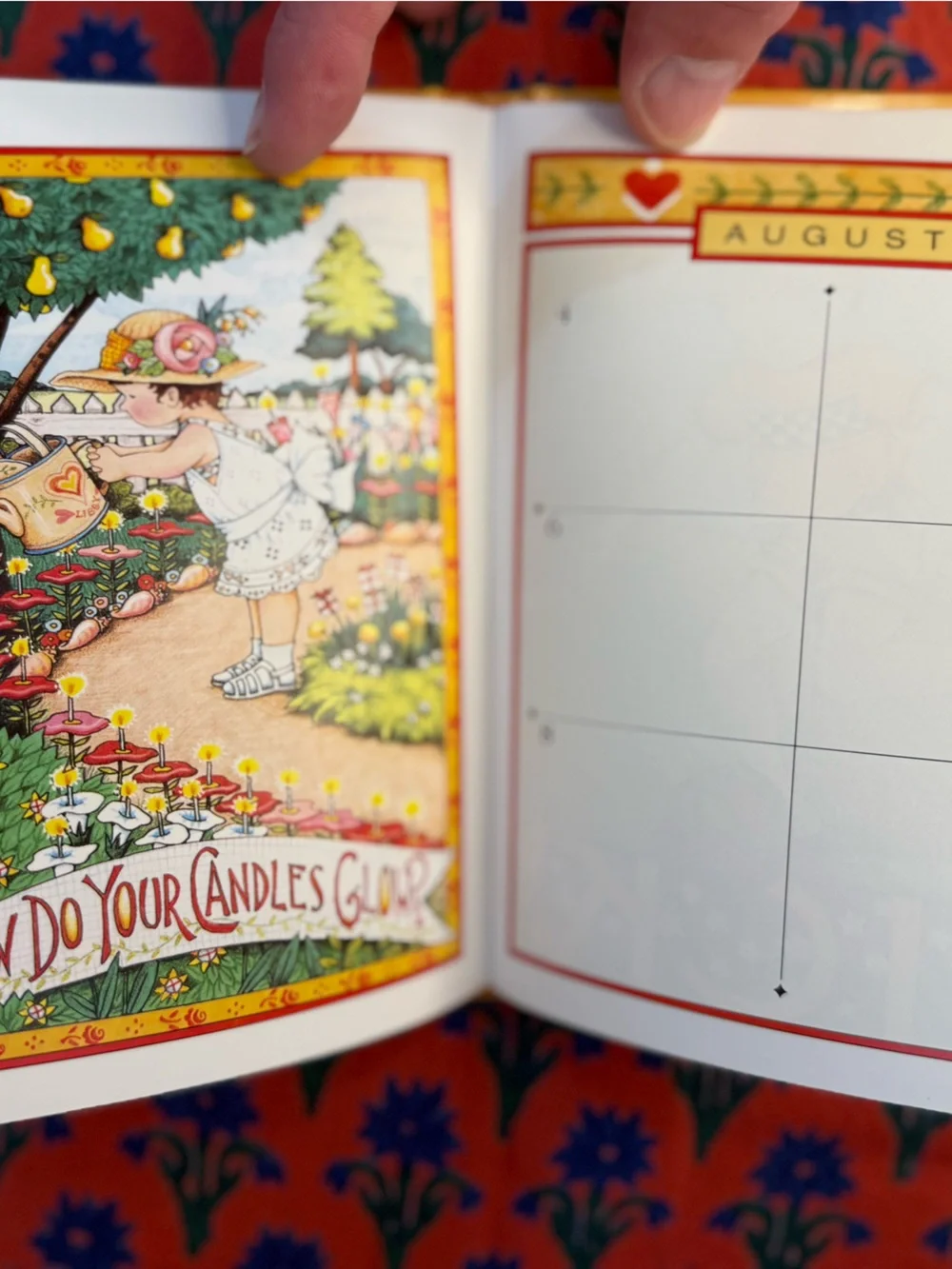 Mary Engelbreit Book of Days Hardcover Calendar Planner Diary Journal like new